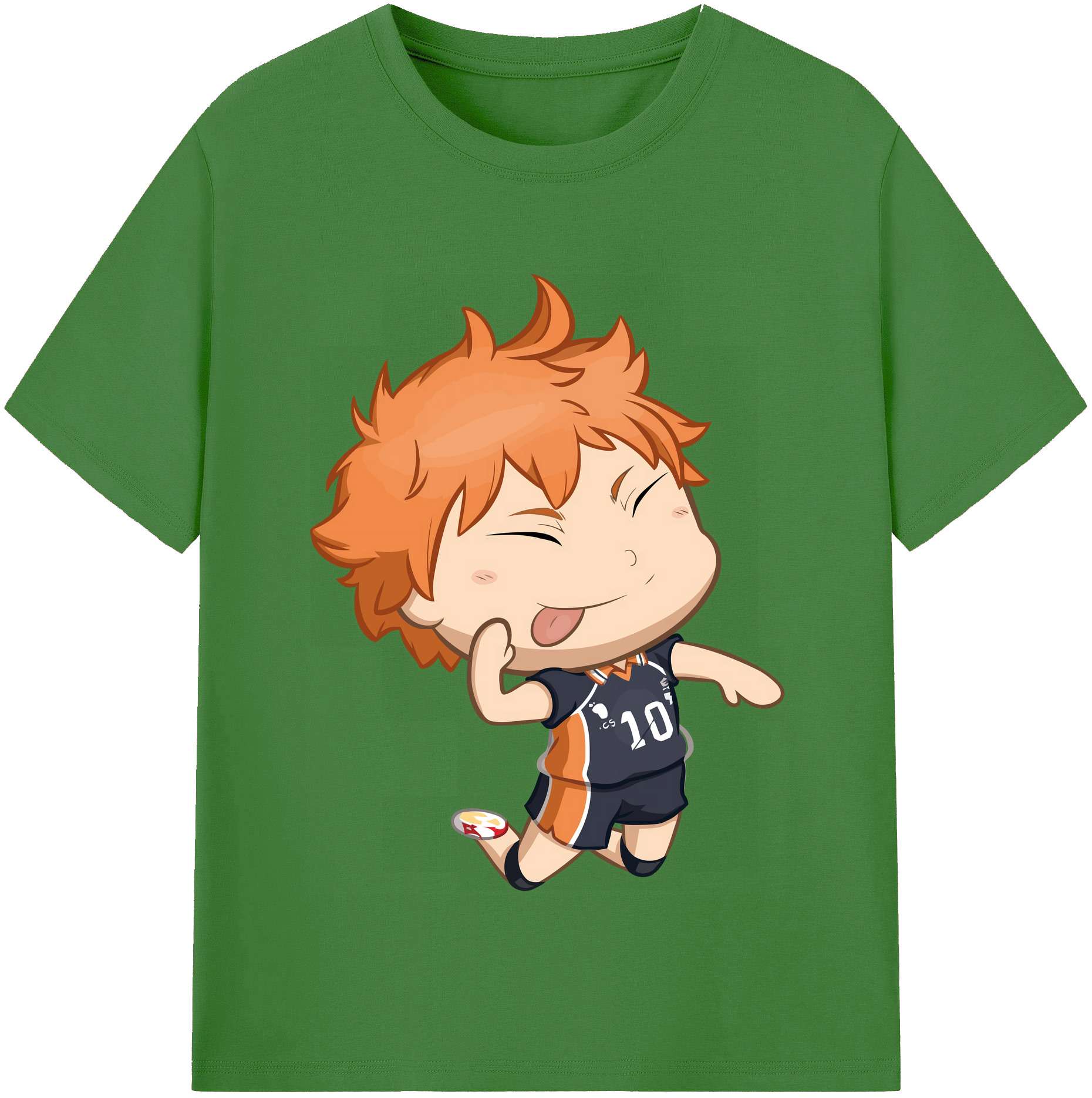 （画像用） ハイキュー!! Haikyu!! レディースカジュアルプリントTシャツ（綿100％）